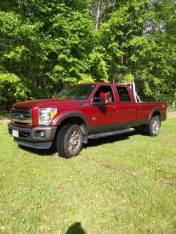 O- 2015 Ford Super Duty Crew Cab F-350 Lariat- King Ranch