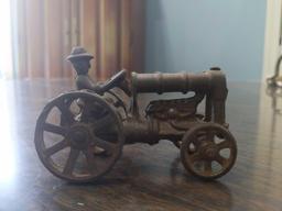 WS- Hubley Cast Iron Tractor