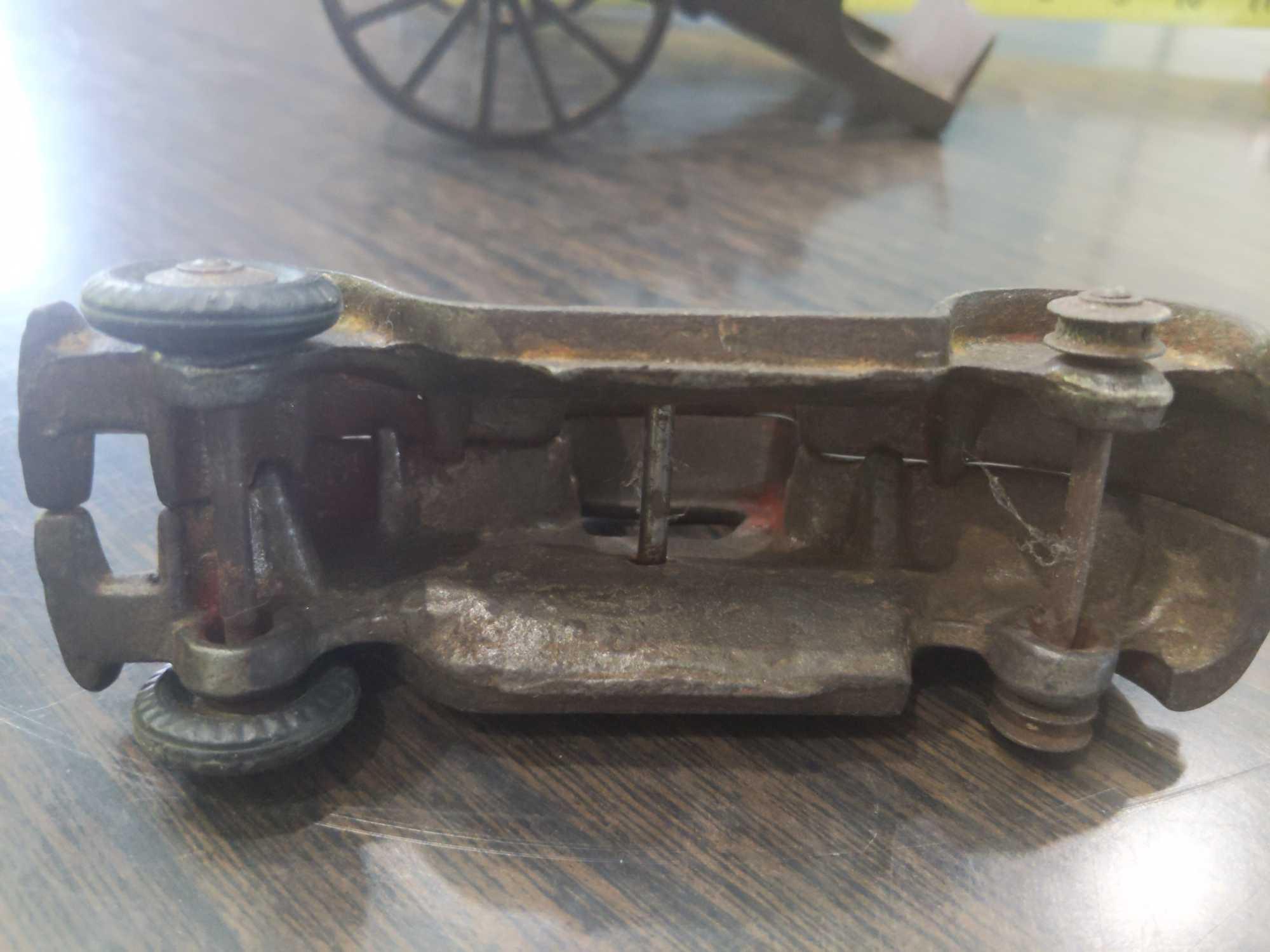 WS- Pair of Antique Metal Toys