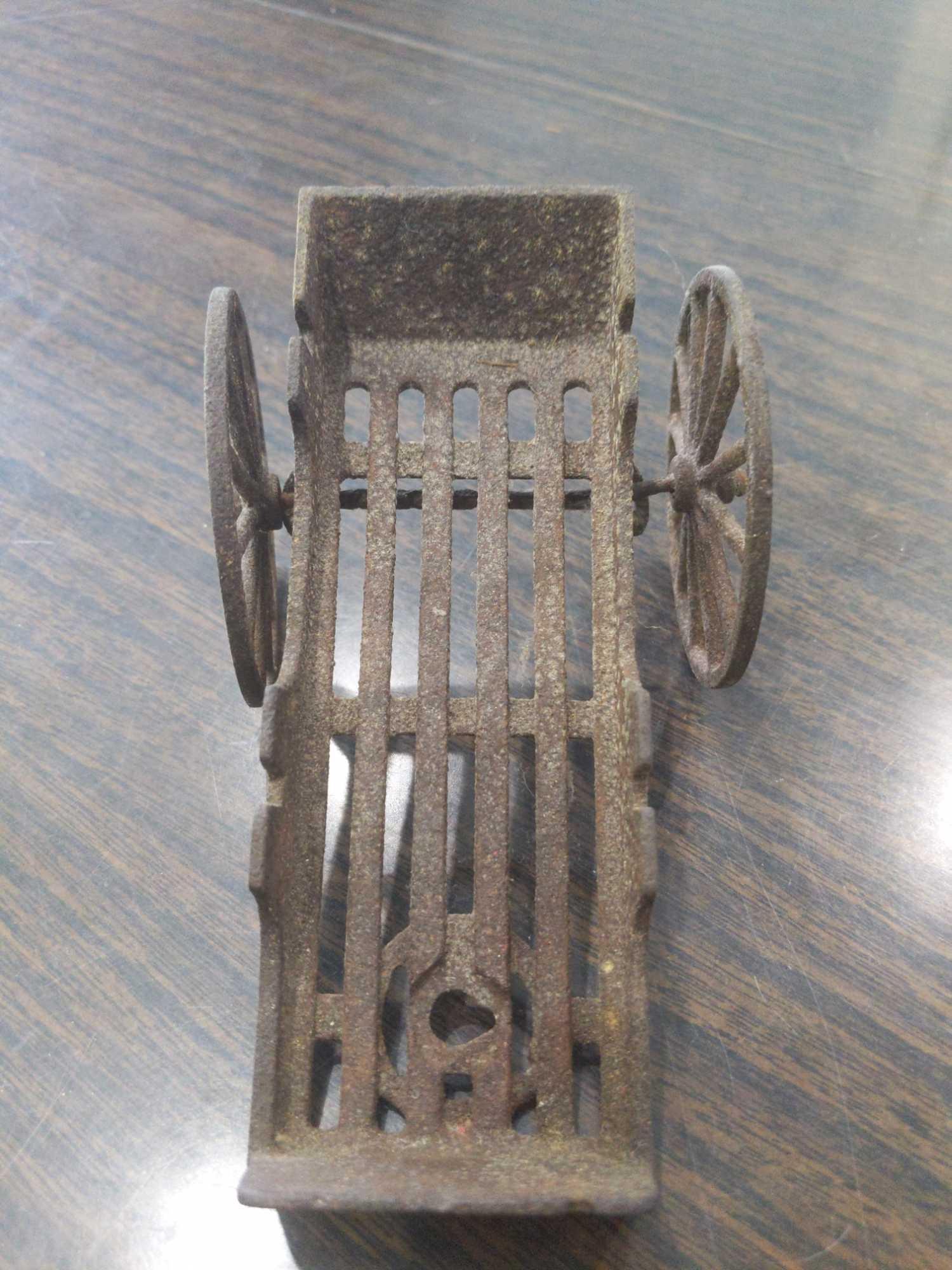 WS- Pair of Antique Metal Toys