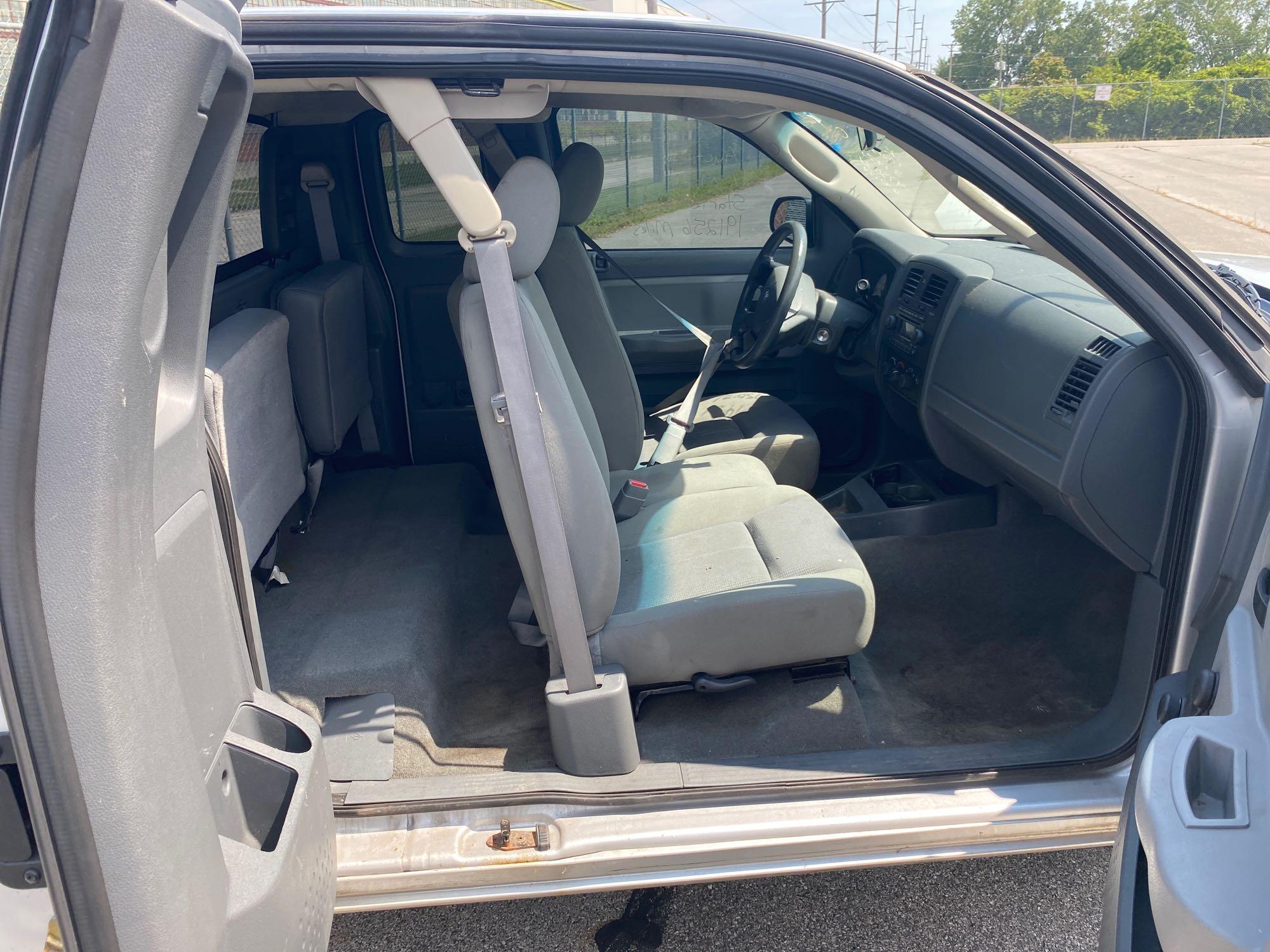 2006 Silver Dodge Dakota Pickup Truck