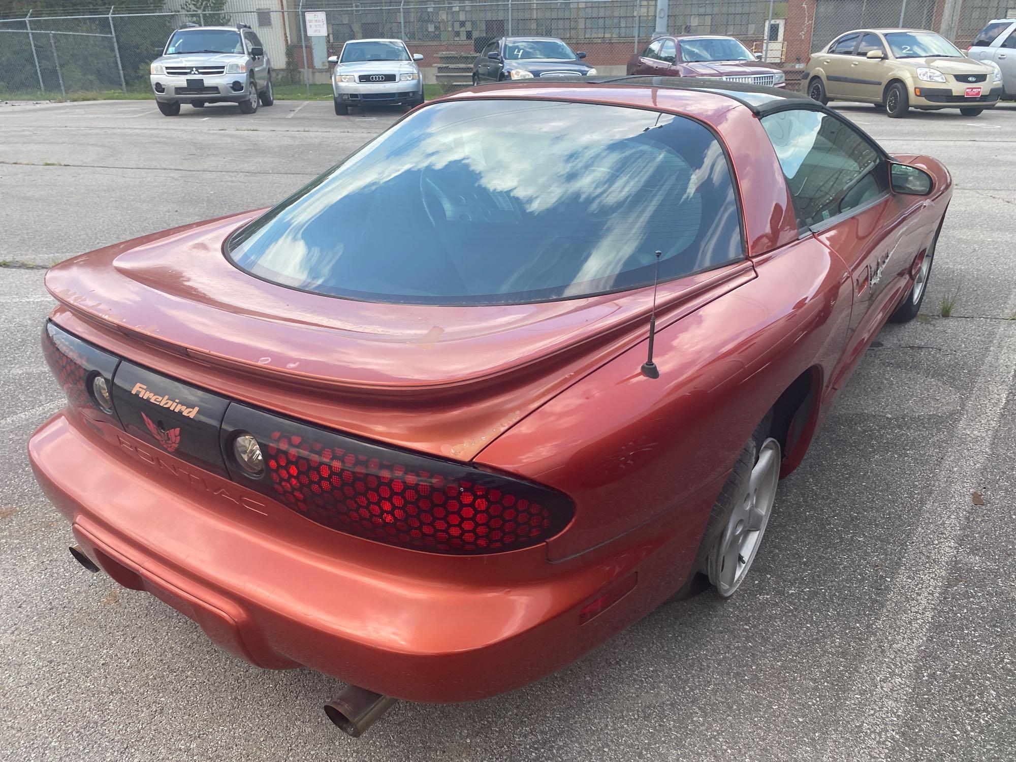 2002 Orange Pontiac Firebird