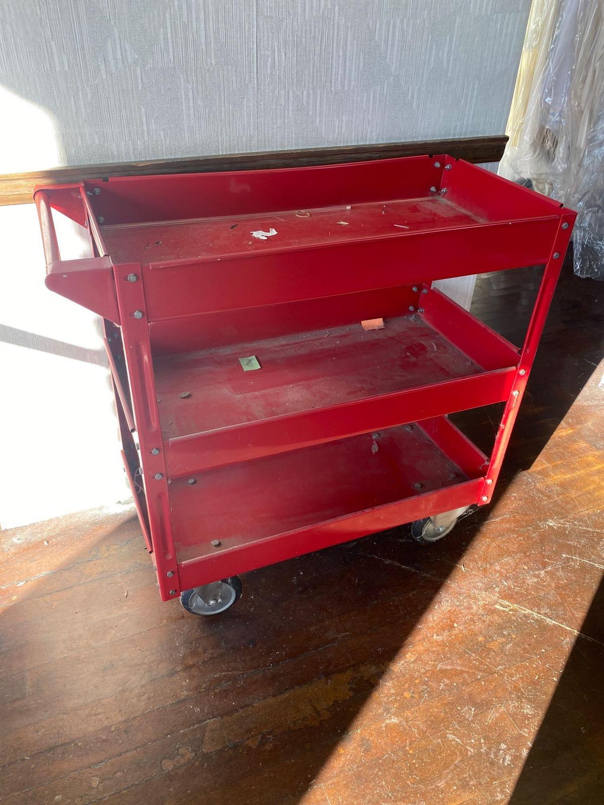 MR-Harbor Freight (3) Tier Service Cart