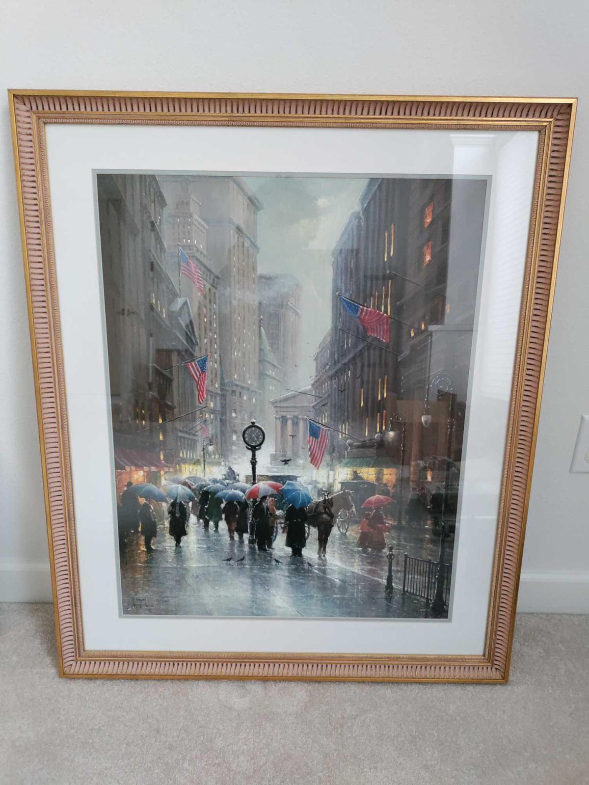 O- Framed Art by G. Harvey