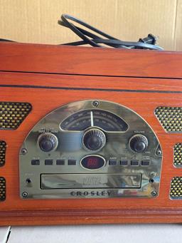 G- Crosley Radio, CD Player, and Record Player