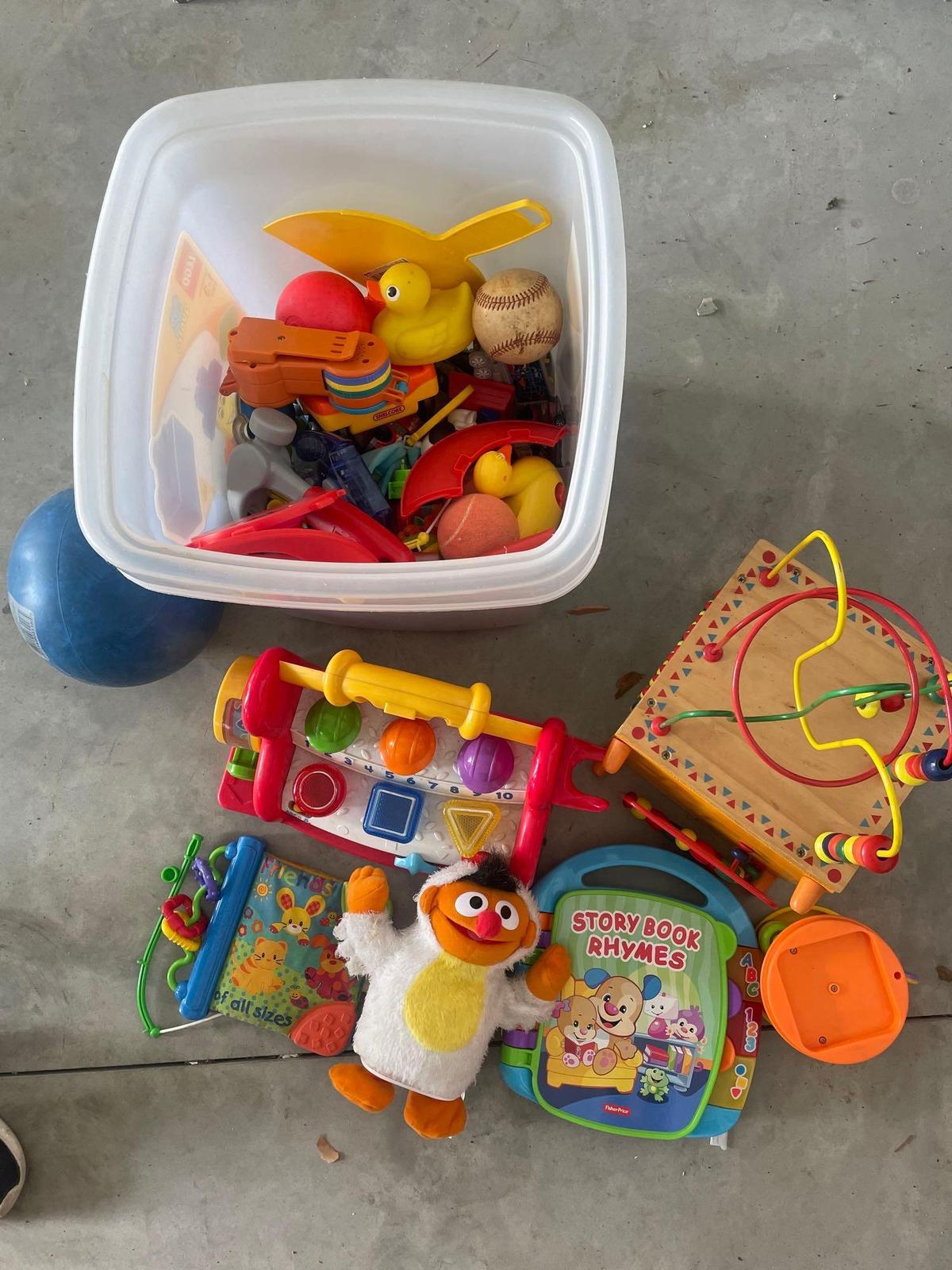 G- Tote of Children's Toys