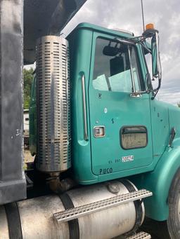 1997 Green Metallic Volvo Dump Truck