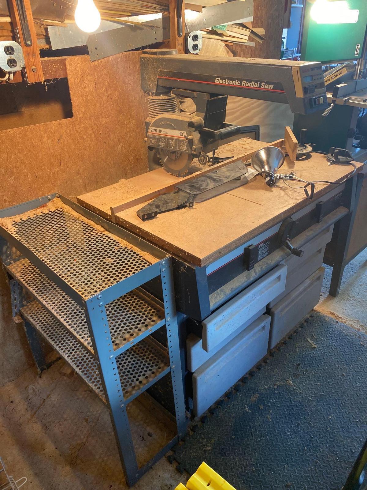 G- Craftsman Electronic 10" Radial Saw