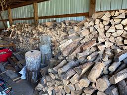 B- Scrap Pile, Large Lot of Firewood, Wood Table