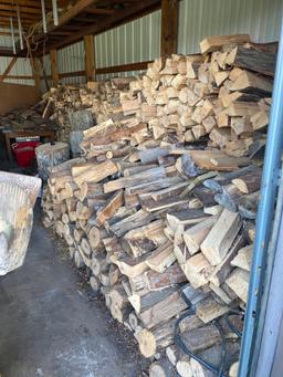 B- Scrap Pile, Large Lot of Firewood, Wood Table