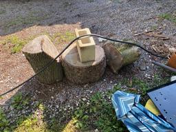 B- Scrap Pile, Large Lot of Firewood, Wood Table