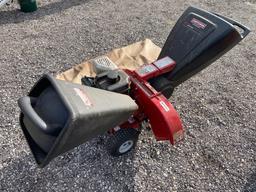 Craftsman Portable Mulcher With Bagger and Leaf Collector