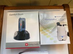 P- Comfort Duett and Williams Sound Pocketalker Ultra Personal Amplifier