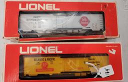 Lionel Swift's & Co. Reefer Car and A & P Reefer Car