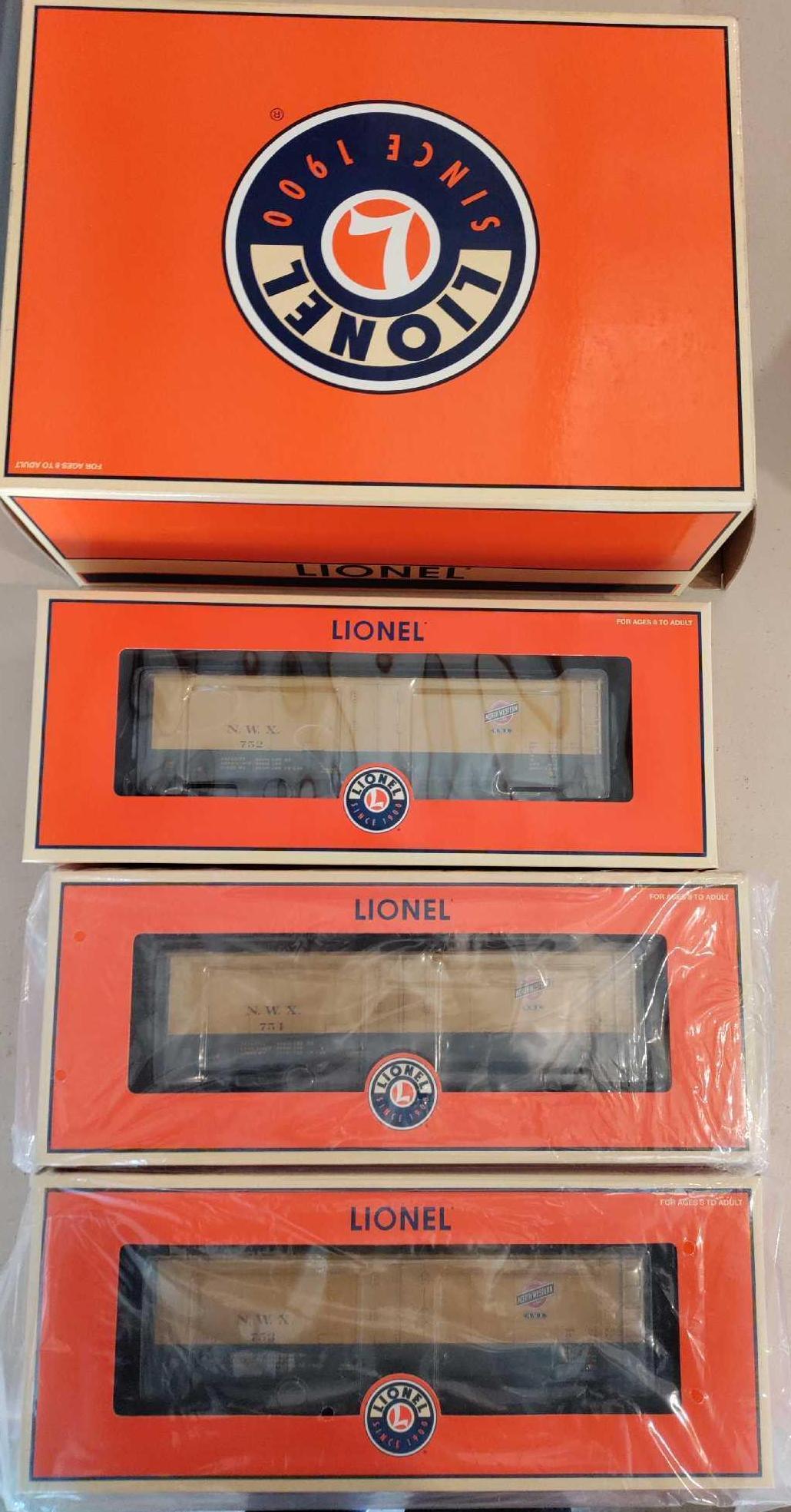 Lionel Northwestern Steel-Sided Refrigerator Car 3- Pack