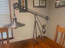 Pottery Barn Pulley Task Table Lamp