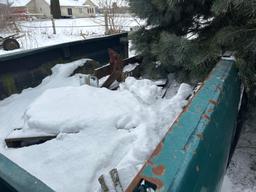 Outside- 1991 GMC Sierra Pickup Truck With Plow