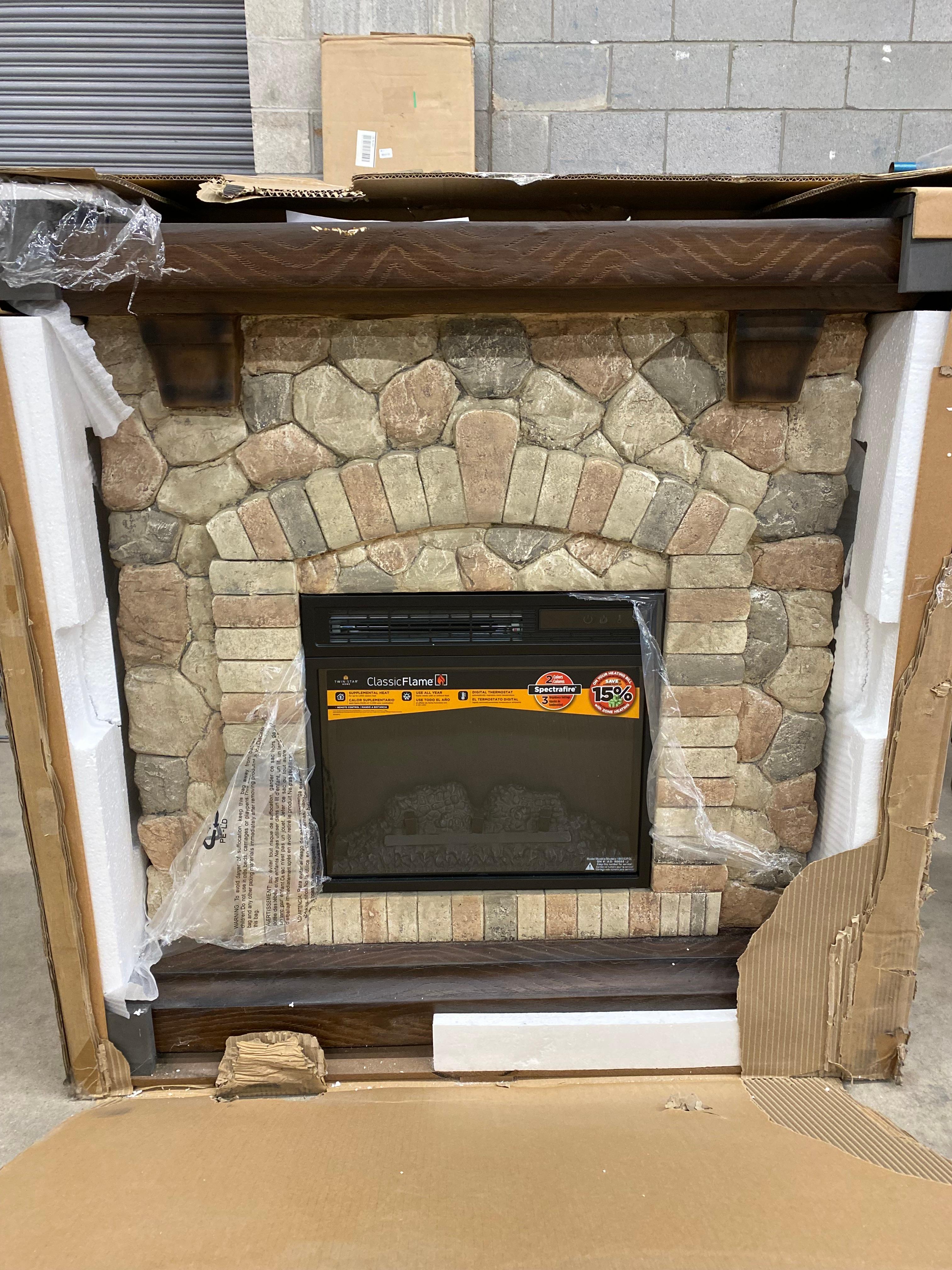 Twin Star Classic Flame Fireplace