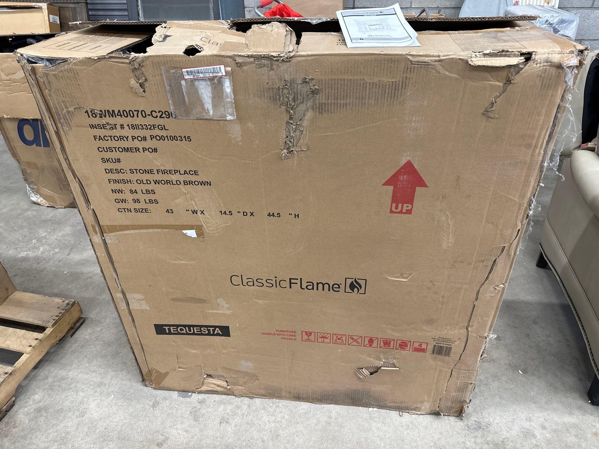 Twin Star Classic Flame Fireplace