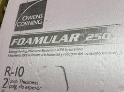 (17) Owens Corning Foamular 250