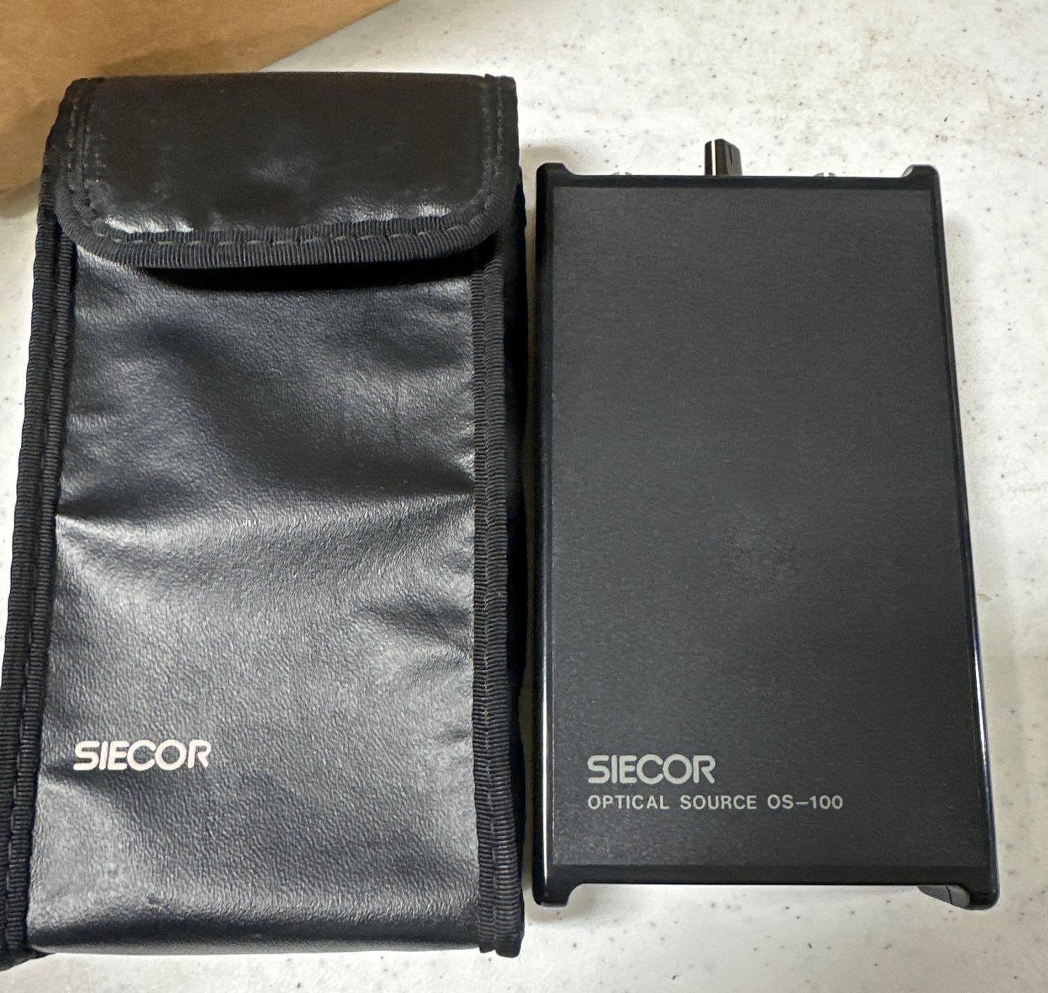 Siecor OS-210 Laser Source, OS-100 Laser Source, Wavetek VFF5 Laser Source