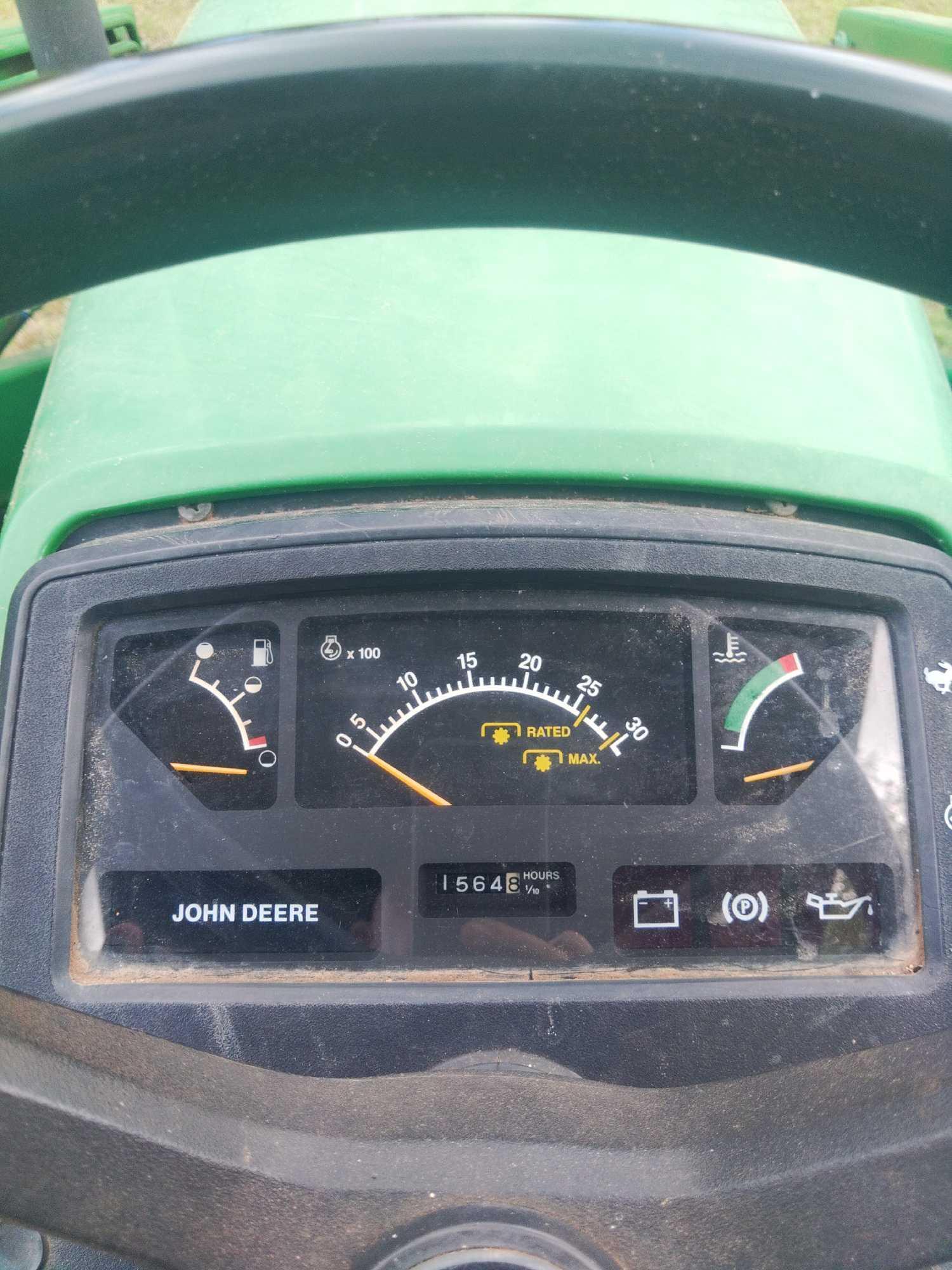 John Deere 1070 4wd tractor with loader