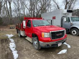 2007 GMC 3500HD S/A Flatbed Truck