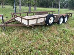 18' x 77" BP UT Trailer