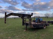 12' x 86" Shopbuilt GN Welding Trailer with Welder