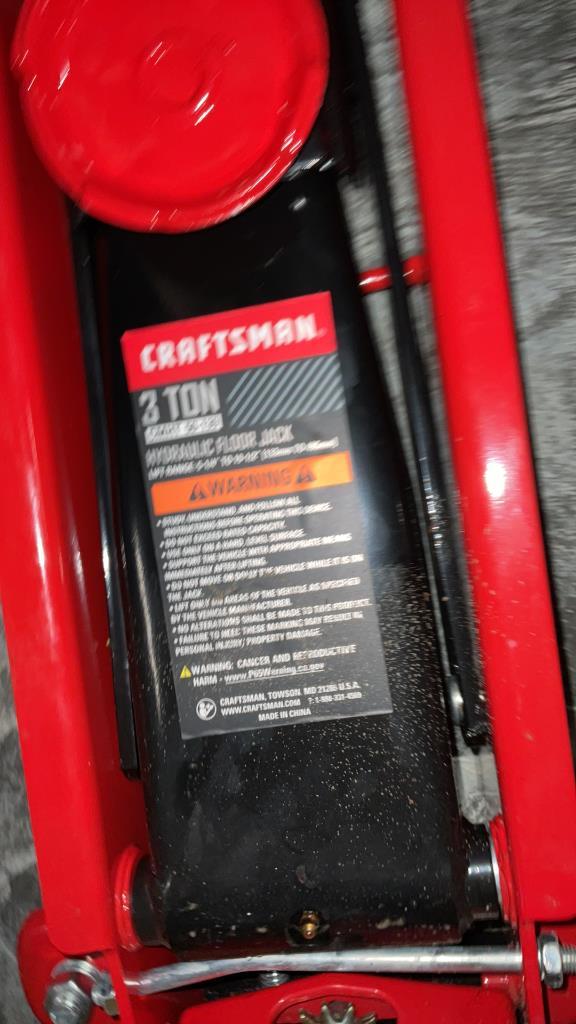 New Craftsman Floor Jack