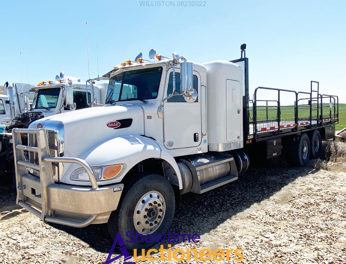 2012 Peterbilt 348 T/A Rig Support Truck VIN-2NP3LN9X0MC172854 Powered By PACCAR PX-8 Diesel Engine