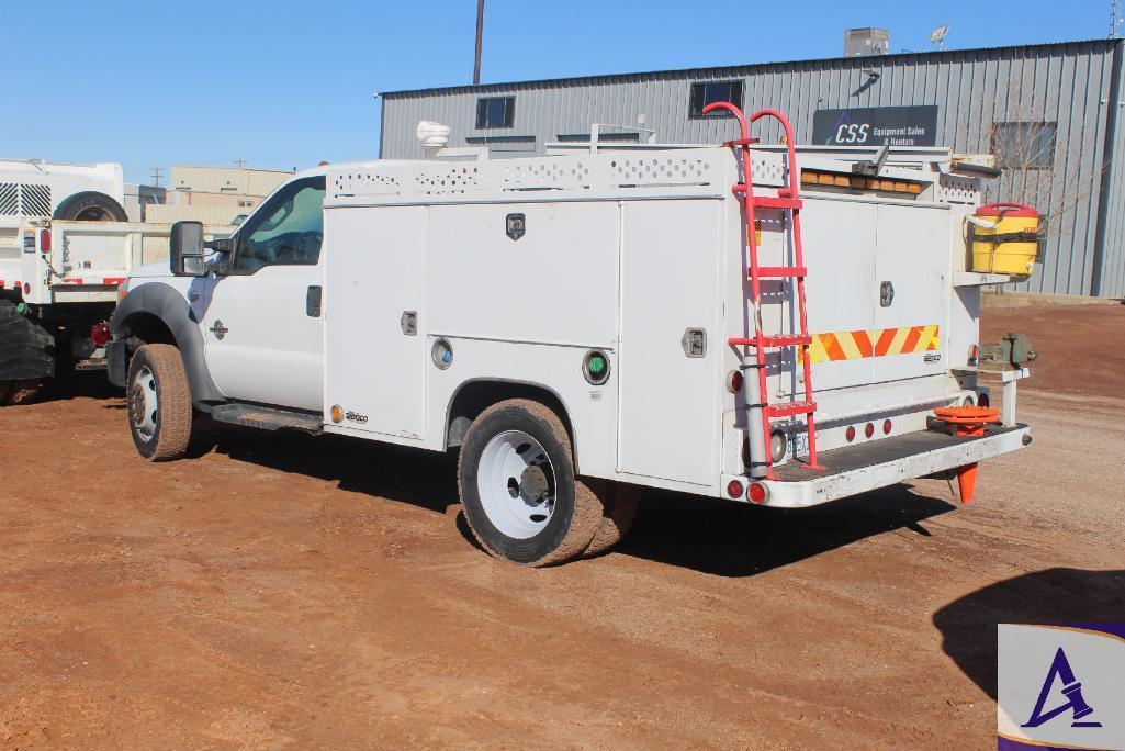 2011 Ford F450 4X4 Utility Bucket Truck