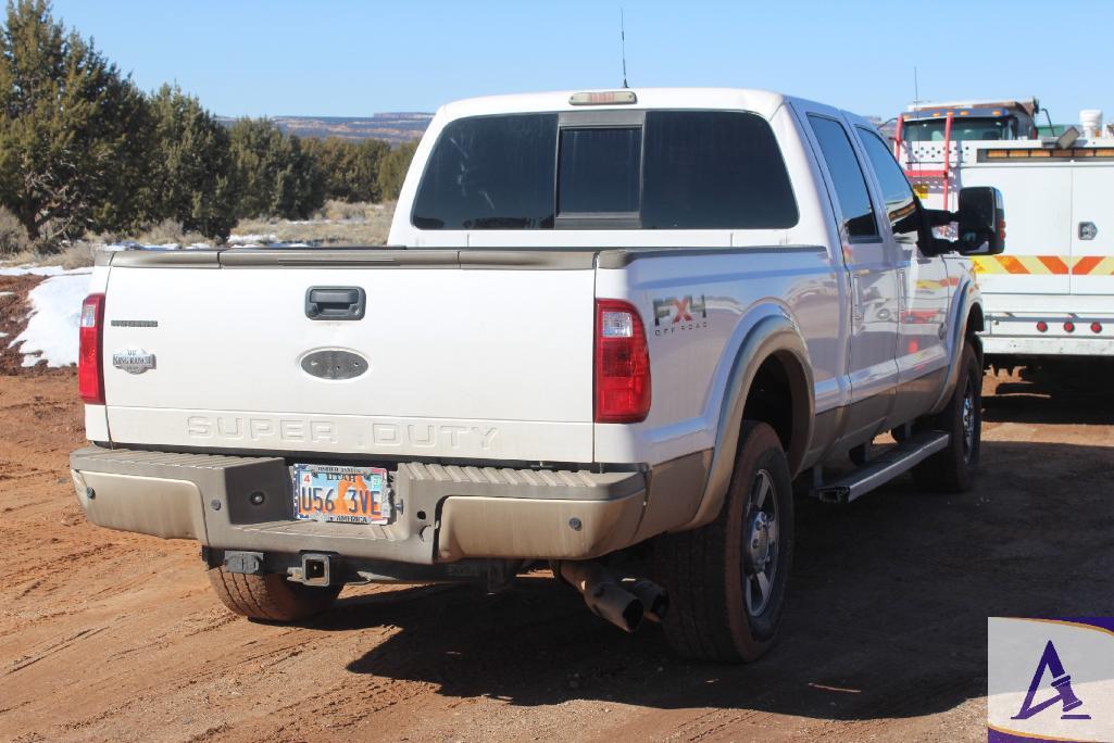 2011 F-250 4X4 Lariat Super Duty King Ranch