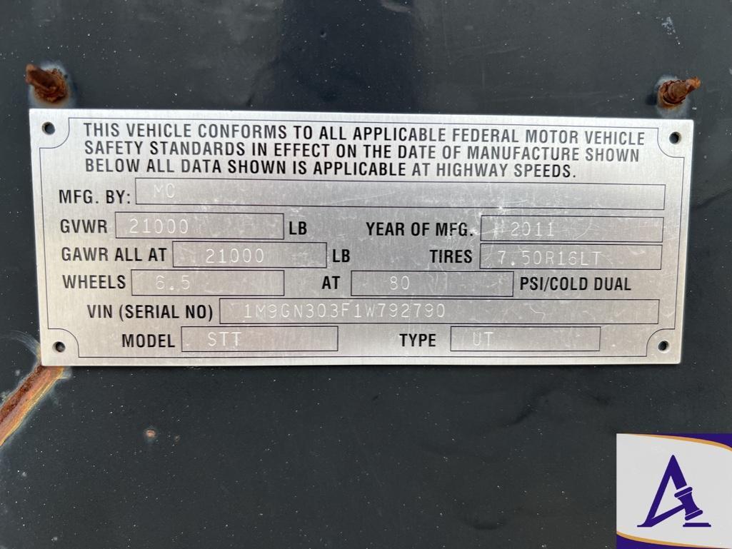 2011 MC Model STT 3-Axle Trailer