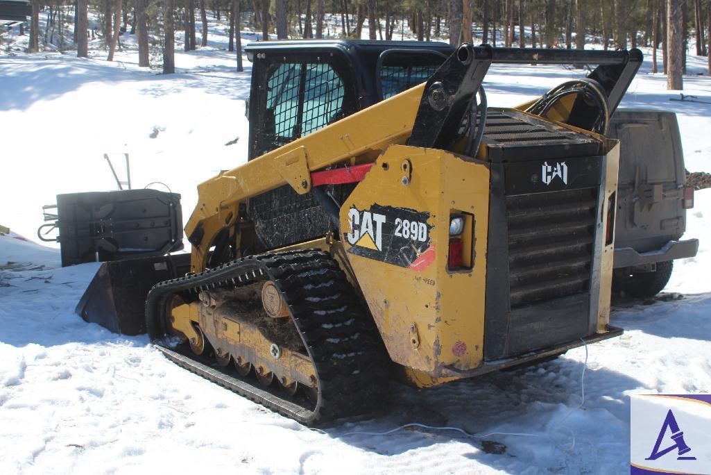 289D CAT Skid Steer Loader