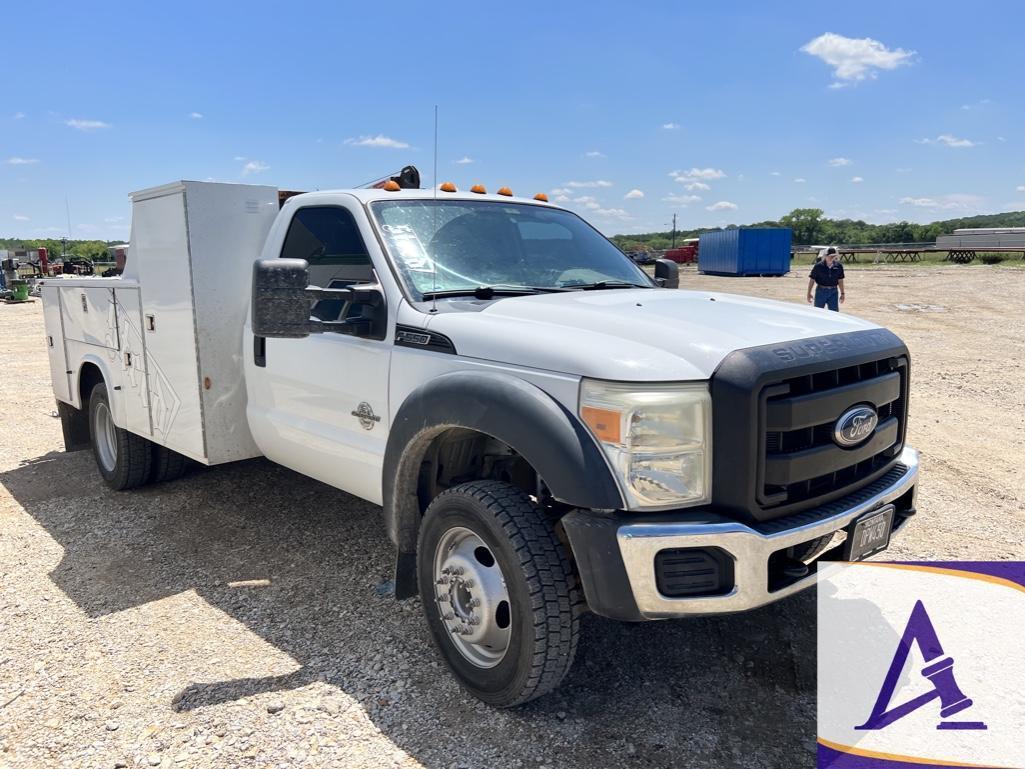 (T) 2011 Ford F-550 Super Duty XL Single Cab Mechanics Truck