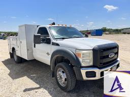 (T) 2011 Ford F-550 Super Duty XL Single Cab Mechanics Truck