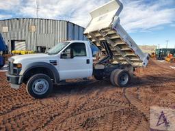 2008 Ford F-450 4X4 Dump Truck