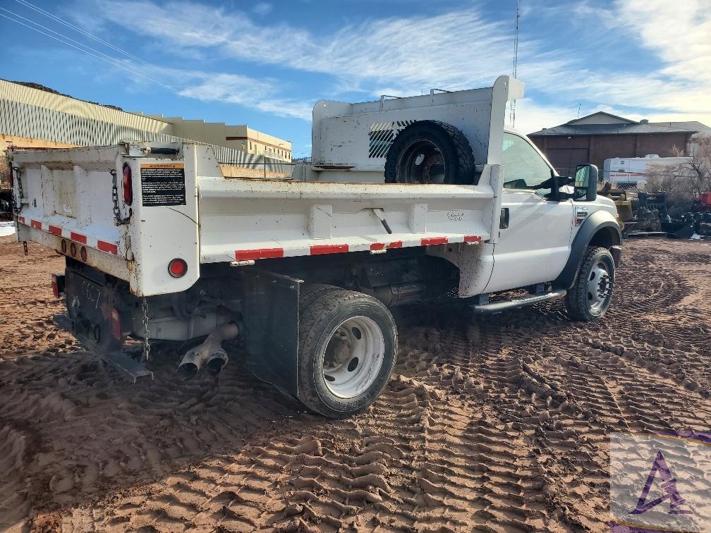 2008 Ford F-450 4X4 Dump Truck