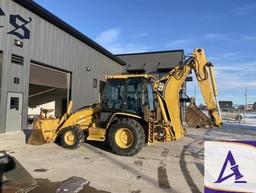 2003 CAT 4X4 230D Backhoe, 98HP, Clam Shell Bucket, 4,900 Hours!