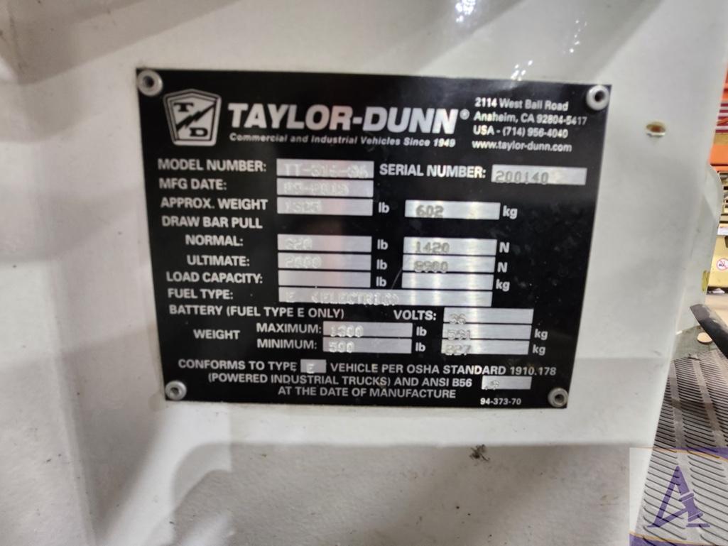 2015 Taylor-Dunn Utility Cart