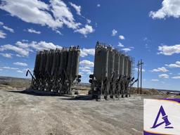 (1) FAST-WAY 1,175 Cu Ft Portable Cement Silo