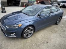 2019 FORD FUSION TITANIUM. VIN: 3FA6P0K92KR238393. MILEAGE: 49,103