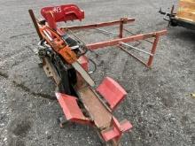 Skid Steer Firewood Processor with Chainsaw