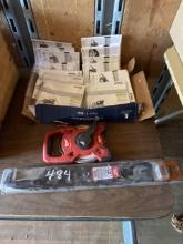 Stihl Manuals, Measuring Tape and Mower Blades