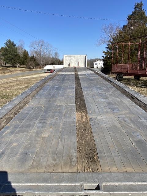 1992 Benson Aluminum 48ft Flatbed Trailer