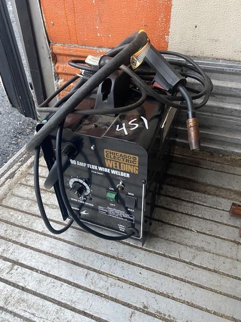 Chicago Electric 90 Amp Flux Wire Welder