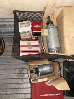 Box of Small Engine Parts