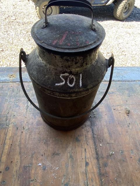 Antique Milk Can Small