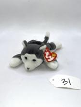 Nanook the husky beanie baby